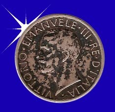 ITALIJA 5 L 1929 Vittorio EMANVELE-SILVER