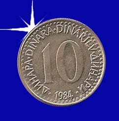 "10 DINARA 1984 Jugoslavije"