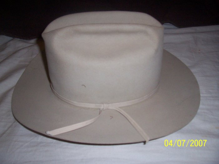 Davis Hats Felt Cowboy Hat 6 7/8 Free Shipping