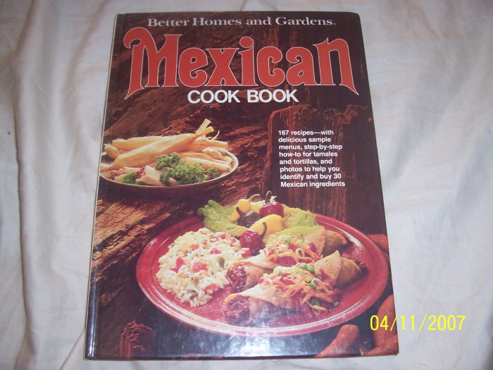 Better Homes & Gardens Mexican Cookbook Free Shipping