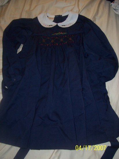 Samara Smocked Dress Girls 6X Free Shipping