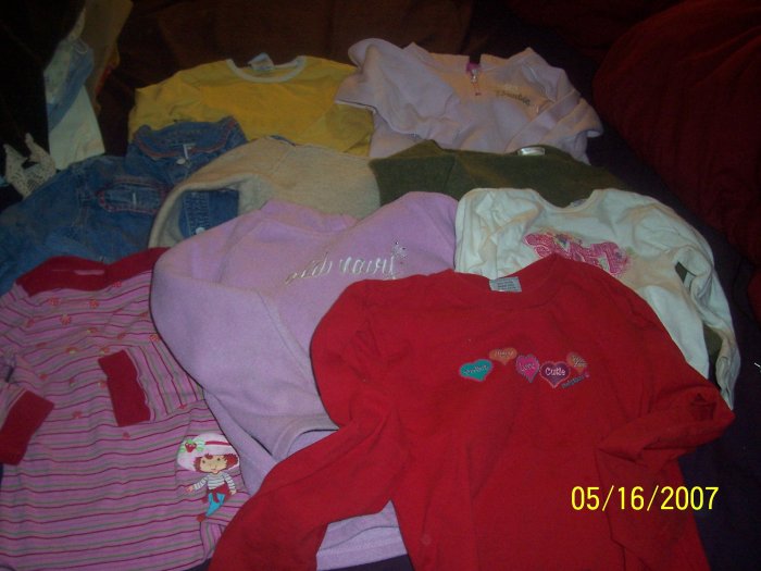 24 Piece Lot Girls Size 4T 4 5 FREE SHIPPING