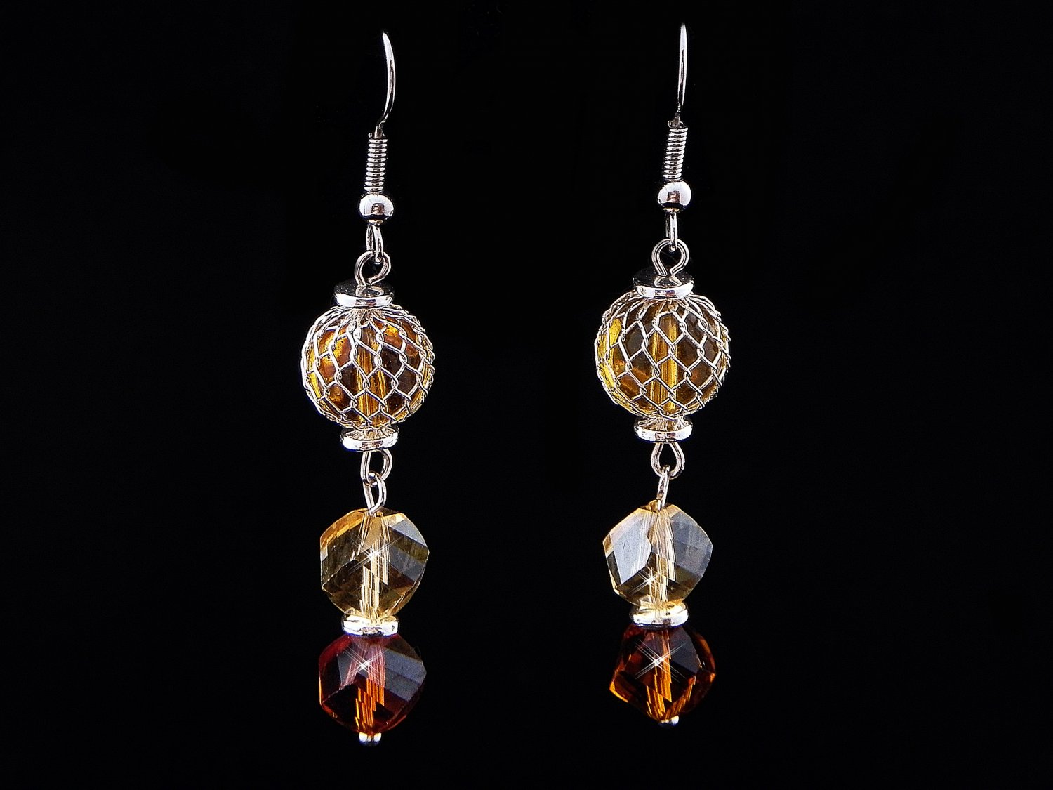 Handmade Mini Dangling Earrings (Item#: 00310)