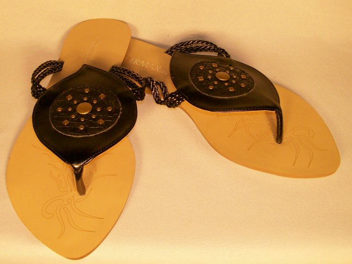 Ster Max brand black boho sandals size 9