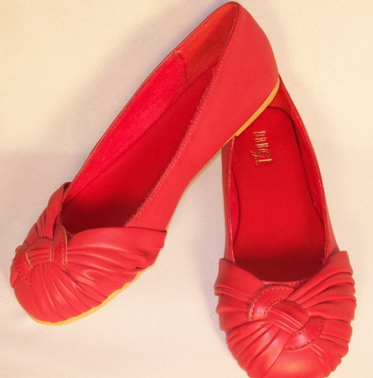 Rouge brand ballet flats red size 6