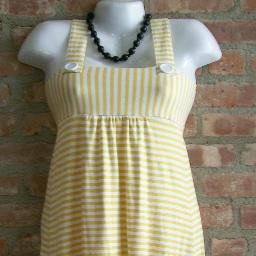 OutFitKit black white stripe mod baby doll jumper with accessories