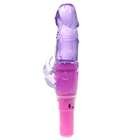 Vibration Control Body Massager - Purple (1*AA)