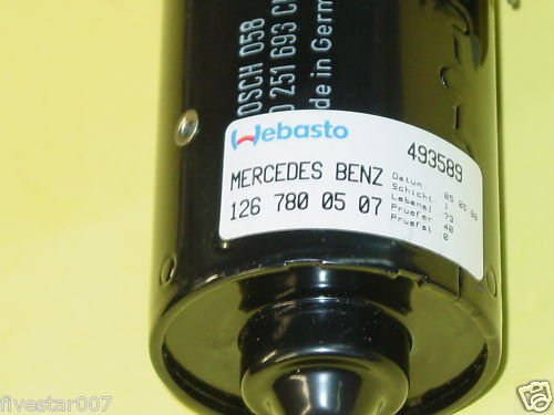 ORIGINAL Mercedes 126 W126 Sunroof Drive Motor GENUINE