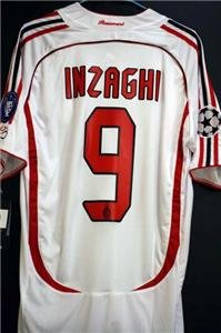 Jerseyunited AC Milan Inzaghi Champions League AWAY Jersey