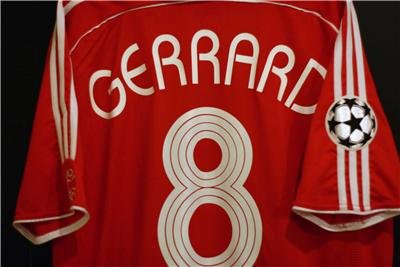 ***SALE*** Liverpool Steven Gerrard Champions League Jersey
