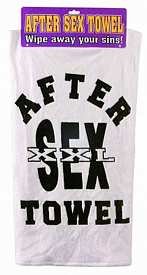 After Sex Towel
