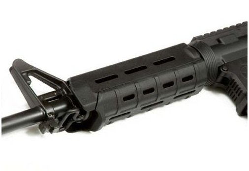Magpul MOE Handguard Quad Rail System Carbine Length 7 inch for Airsoft (Black)