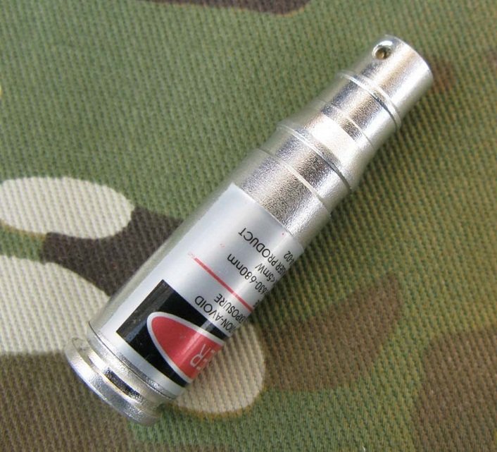 CAL: 7.62X39MM CARTRIDGE RED LASER BORE SIGHTER BORESIGHTER