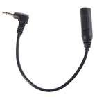 2.5mm Male to 3.5mm Female Audio Cable (10CM-Length)