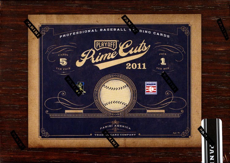 2011 Prime Cuts Baseball Card Package
