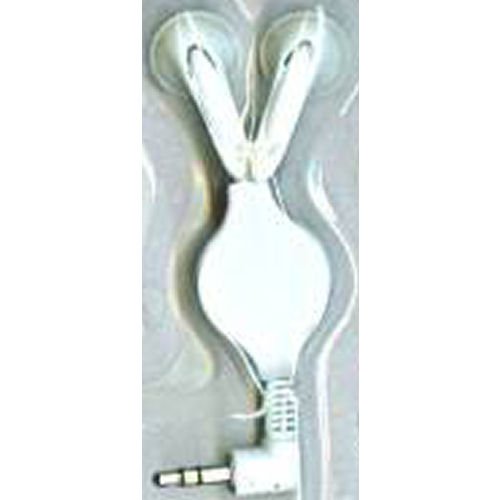myTunes retractable earphones - White