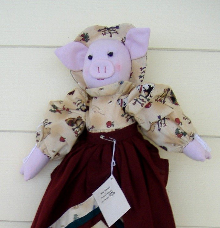 Pig Plastic or Grocery Bag Holder