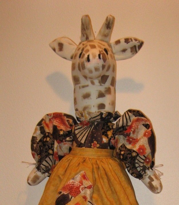 Giraffe Plastic or Grocery Bag Holder