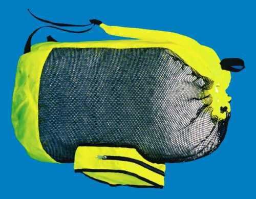 TRIDENT MESH BACKPACK-YELLOW
