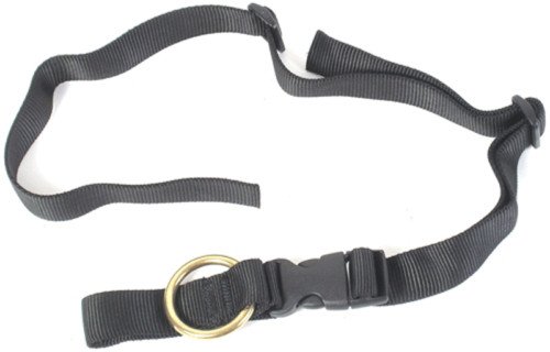 ZEAGLE 1 INCH CROTCH STRAP BLACK NIB
