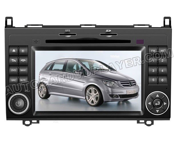7" Touchscreen DVD Player with GPS Navigation and BT iPod FM PIP RDS for Benz A-Class B-Class