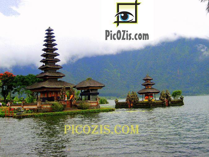 VLA005201109 - Bali Temple - 20x30cm (8x12")