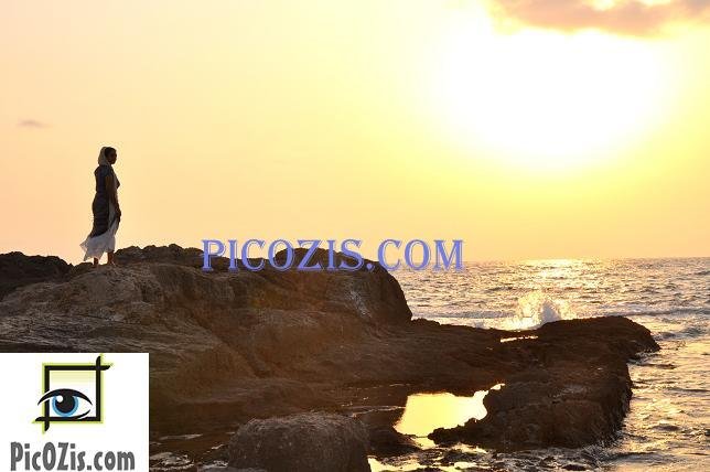 BSU003201109 - Enjoying the sunset- 20x30cm (8x12")