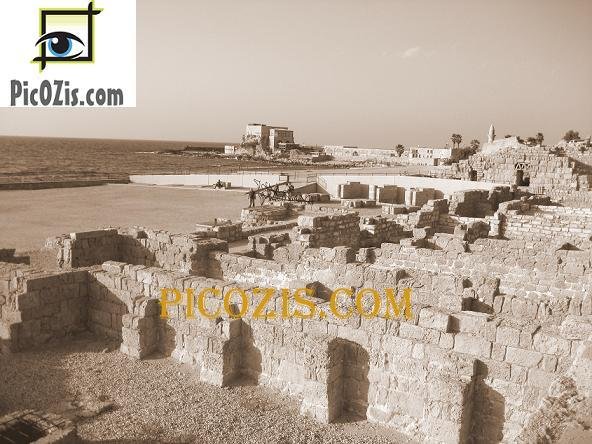 VBW005201109 - Caesarea Israel - 20x30cm (8x12")