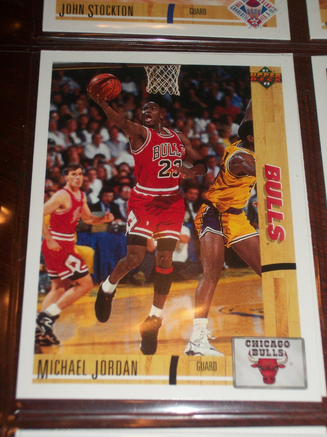 Michael Jordan 91 92 Upper Deck Basketball Card