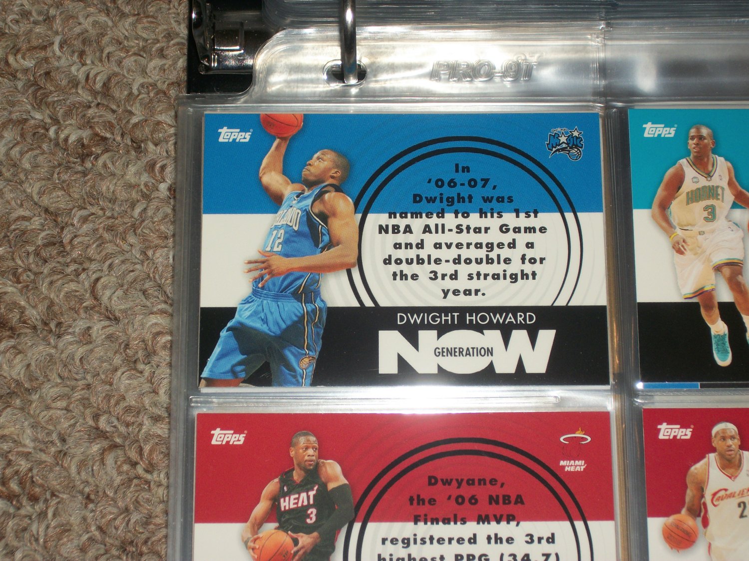 Dwight Howard 2007 Topps Generation Now Basketball Insert Card