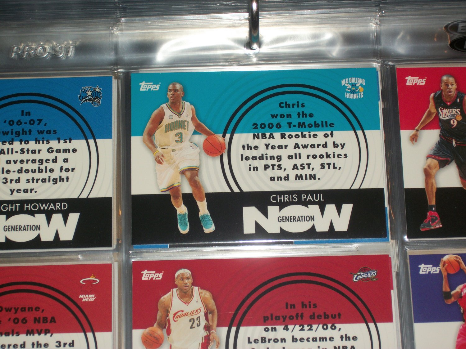 Chris Paul 2007 Topps Generation Now Basketball Insert Card