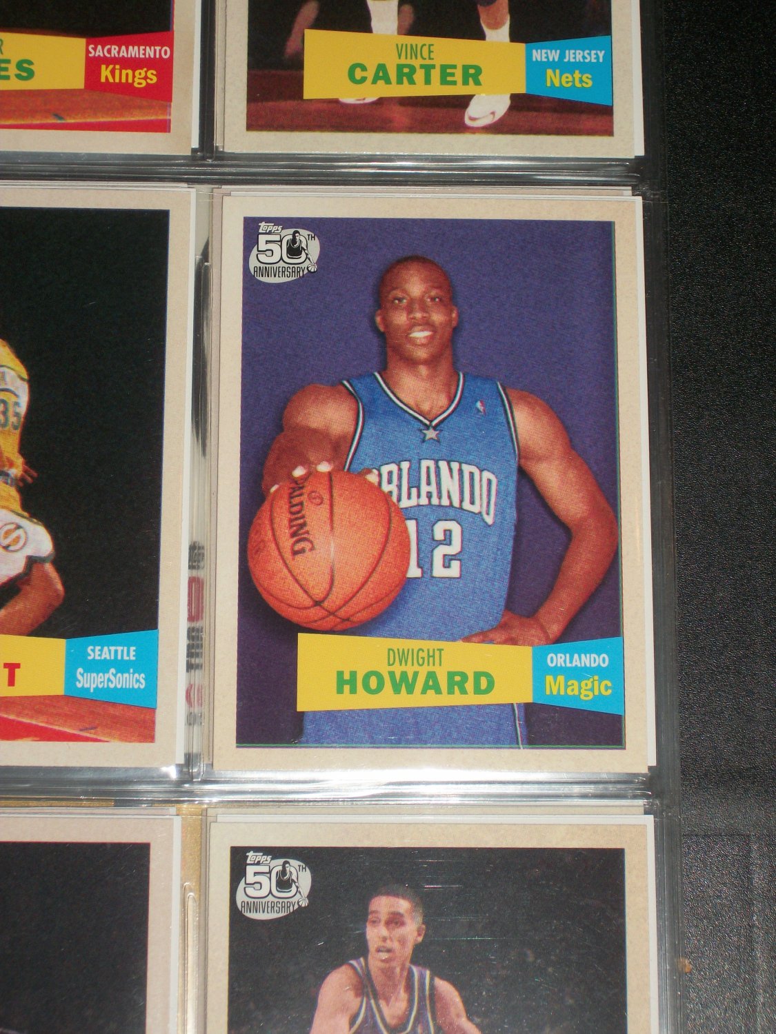 Dwight Howard 2007 Topps 50th anniversary/2nd version