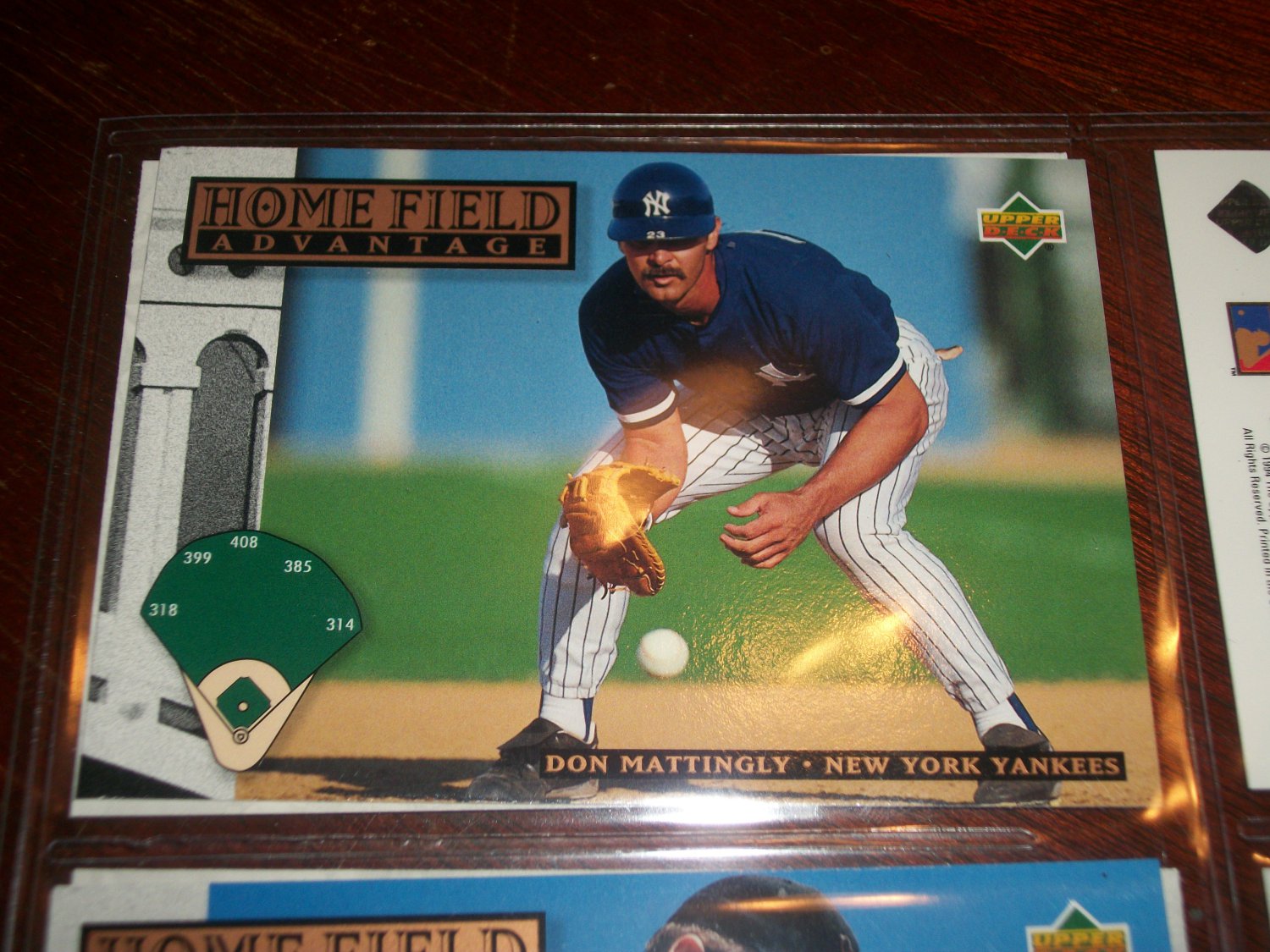 Don Mattingly 1994 Upper Deck-Home Field Advantage card