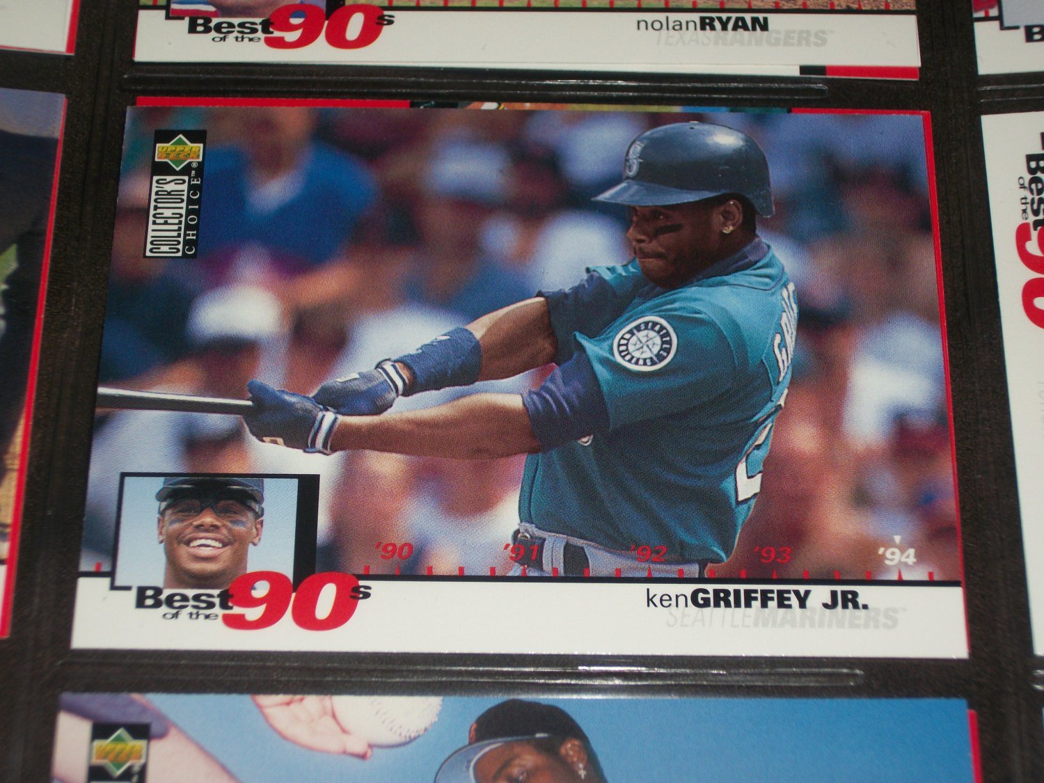 Ken Griffey Jr Upper Deck Best Of The S Card