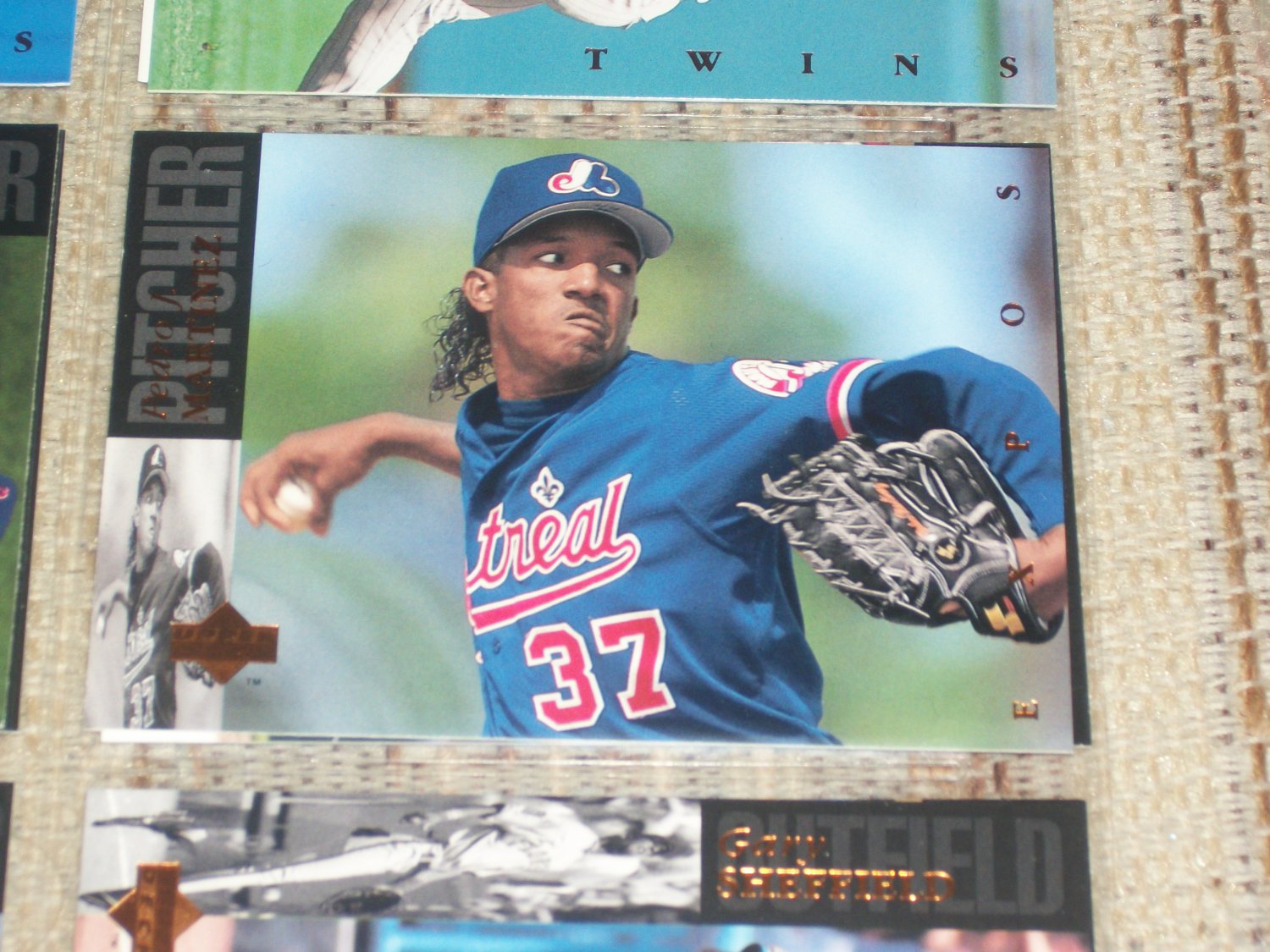 Pedro Martinez 93 Upper Deck card