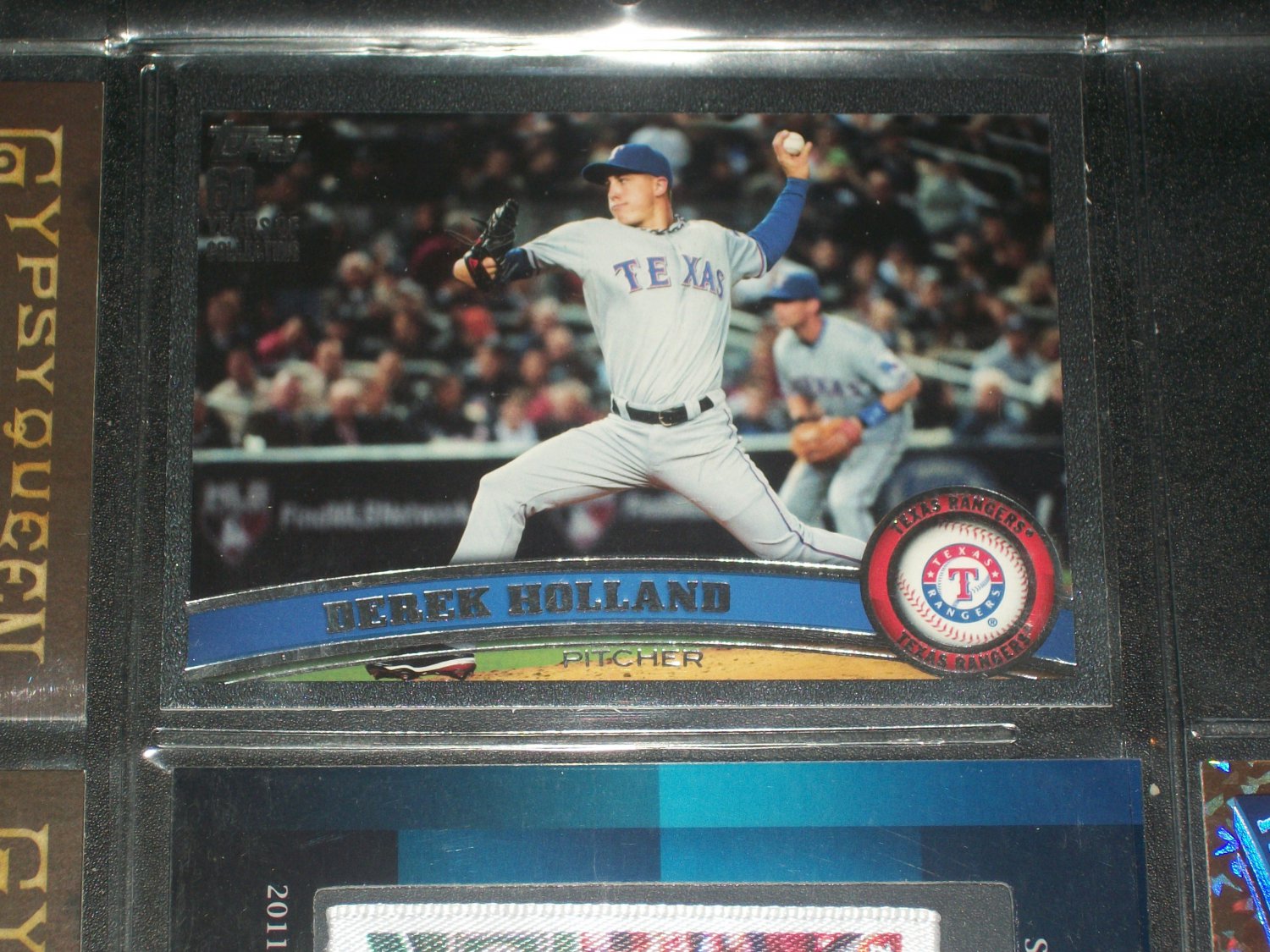 Derek Holland 2011 Topps Baseball Card-