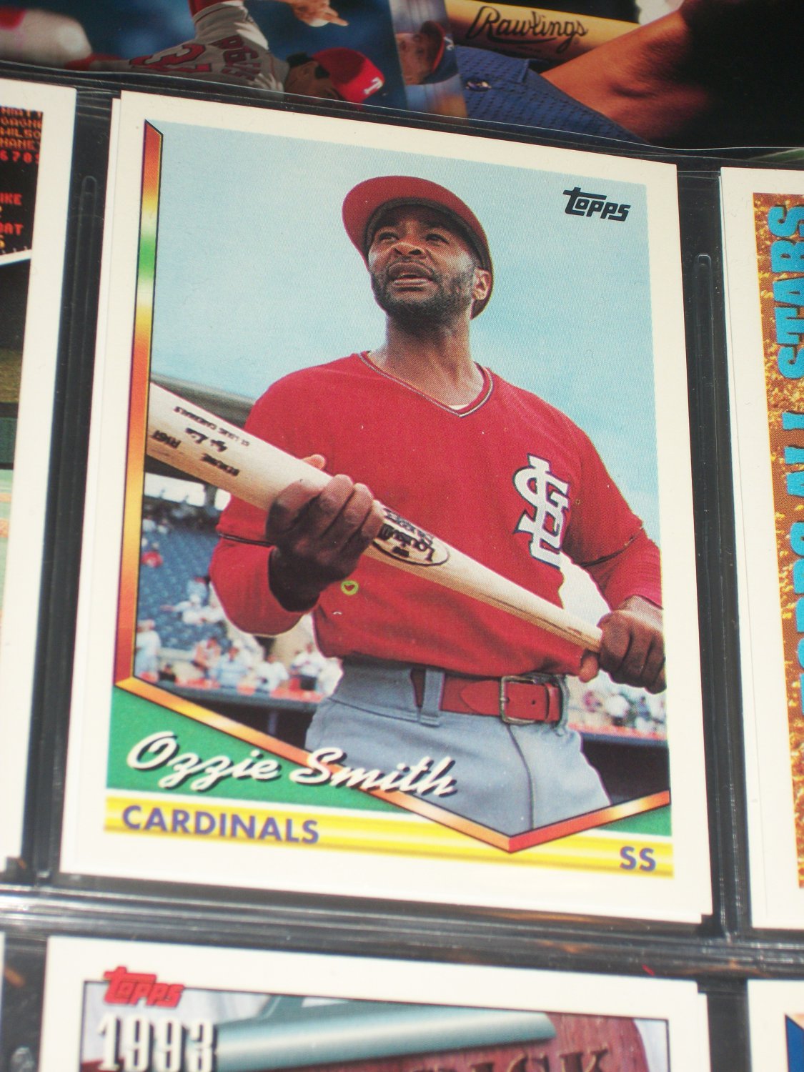 Ozzie Smith 1994 Topps Baseball Card