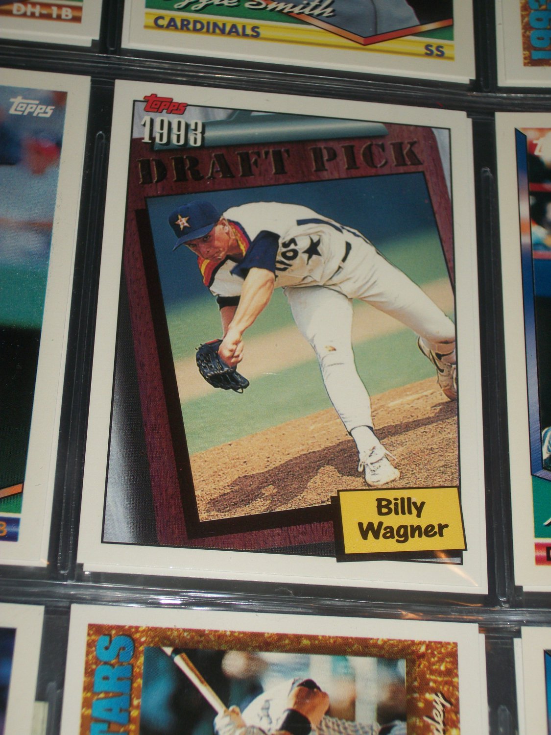 Billy Wagner 94 Topps Baseball Card- 1993 Draft Pick Rookie Card