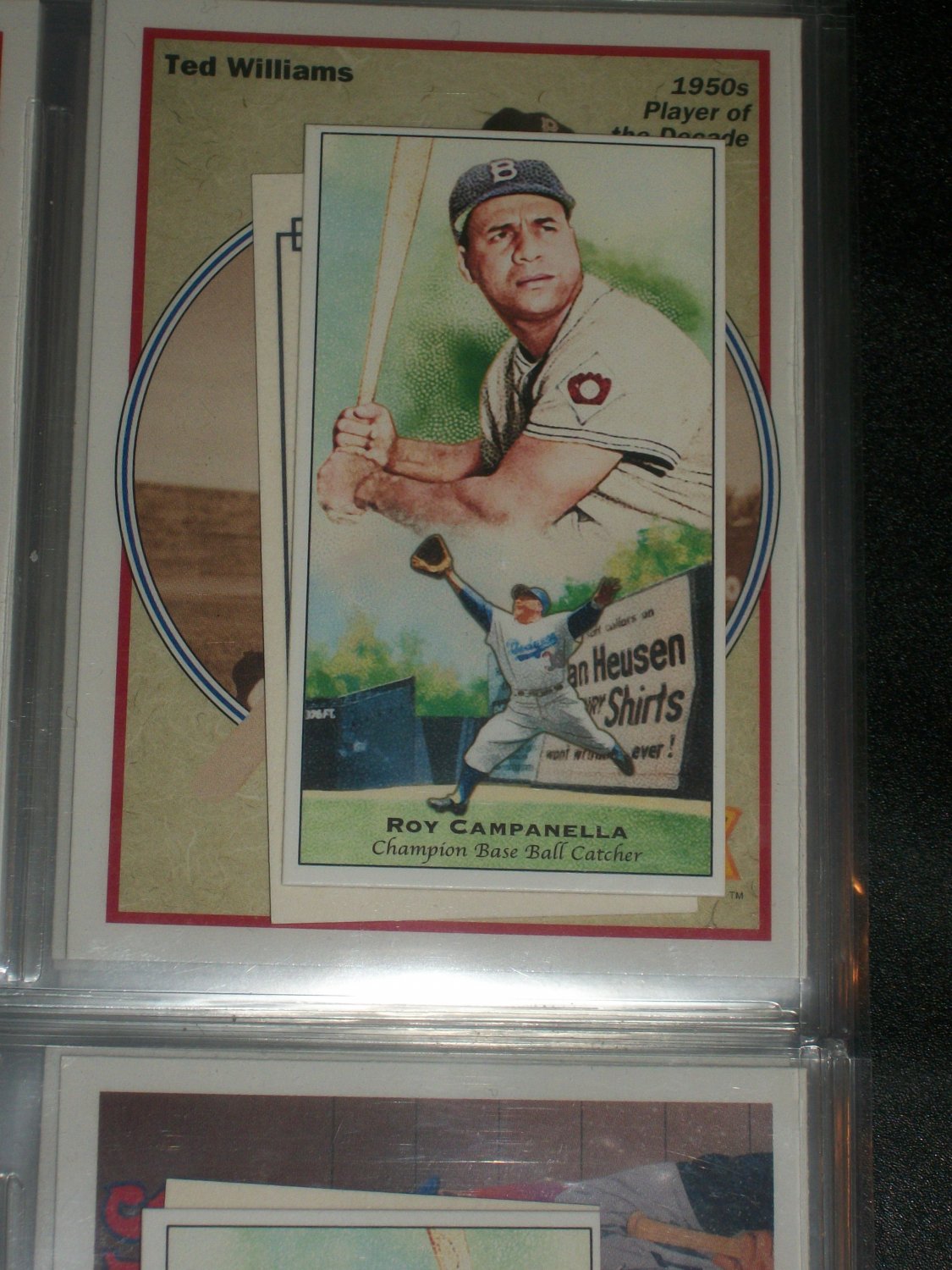 Roy Campanella 2011 UD Champions of Games+Sports baseball card