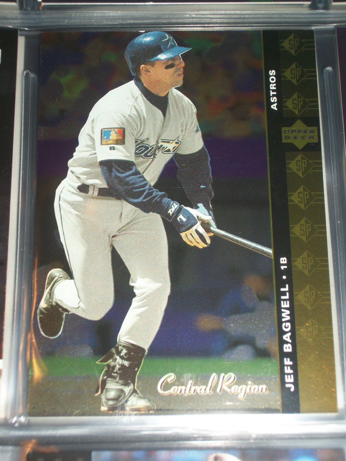 Jeff Bagwell 94 UD RARE special "Central Region" insert card #CR1