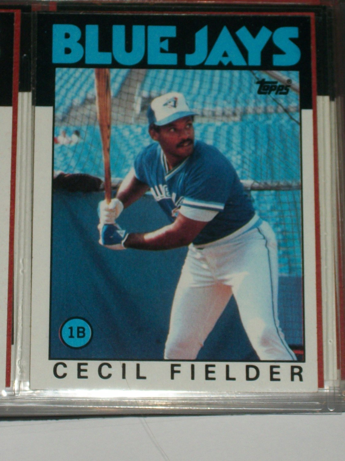 Cecil Fielder 1986 Topps Baseball Card