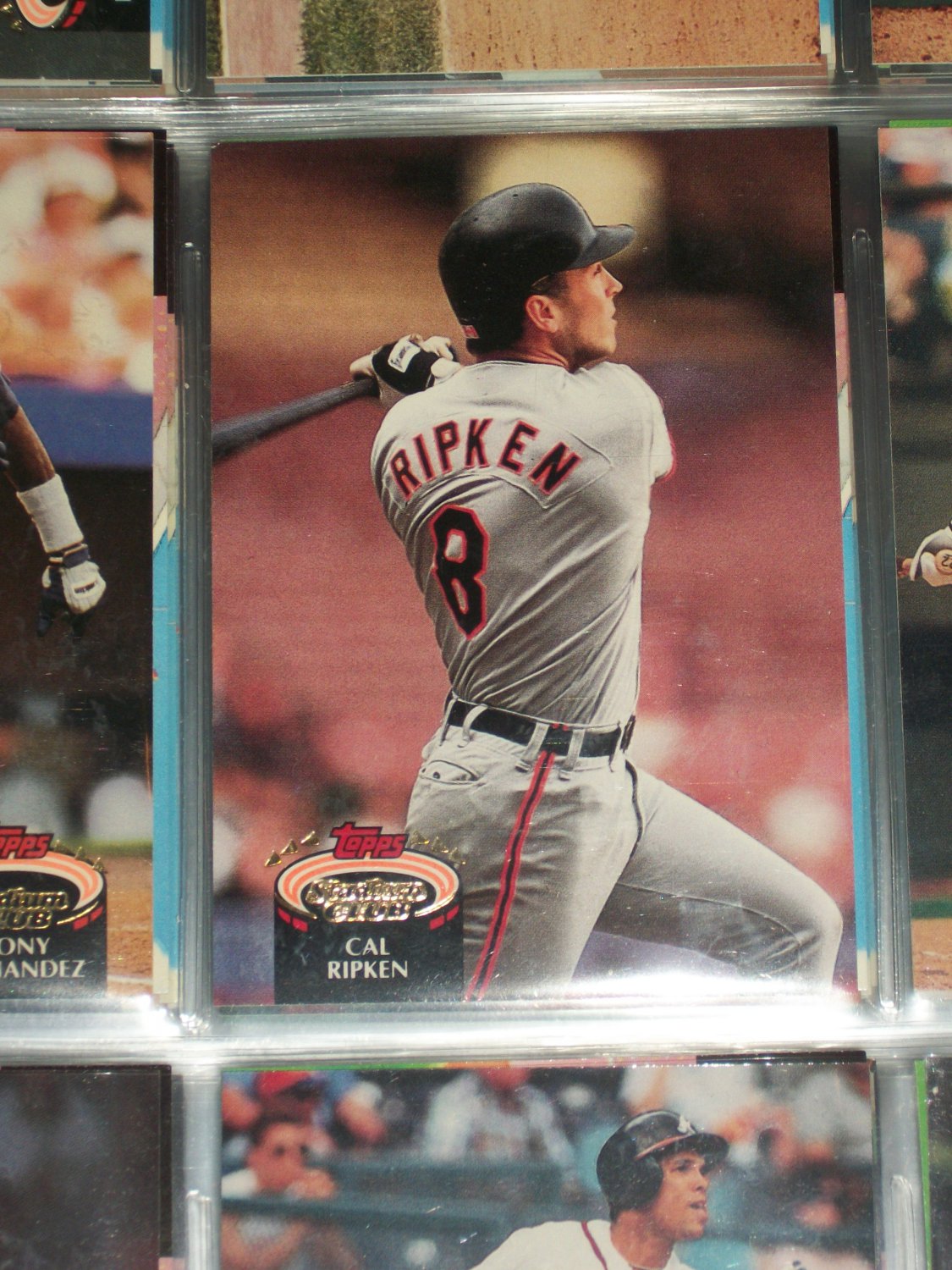 Cal Ripken Topps Stadium Club Baseball Card