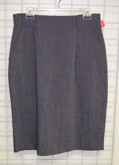 Counterparts Pencil Skirt Denim Look Size 16 118-53 Once Is Never Enough