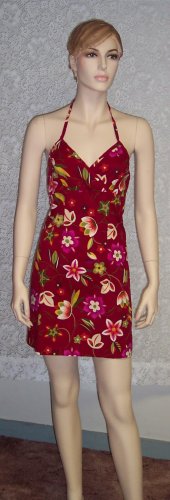 NWT Byer Too Californina Sundress Boho Hippie Dress Size 7 147-731 Once Is Never Enough