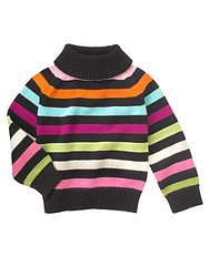 Gymboree NWT Imaginary Friends Turtleneck Striped Sweater Sz 6