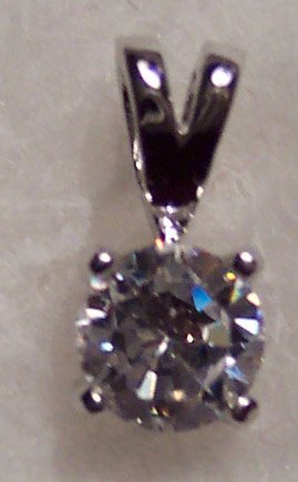 New Swarovski Crystal Non Tarnishing Silver Rhodium Pendant Drop 621-32 locationD1