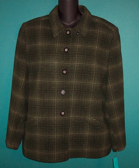 Field Gear FG Petite Blazer Jacket Size L P 101-16hjacket