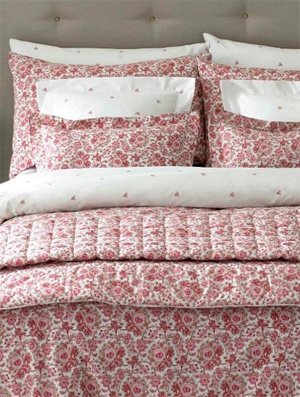 Floral Quilted Bedding Set