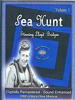 Sea Hunt Starring Lloyd Bridges-8 DVD Set-Volume 1-Interactive Menus, Chapter Stops
