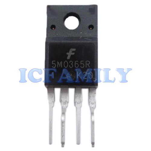 10pcs Fairchild KA5M0365RYDTU 5M0365R TO-220F-4L Forming FPS Fairchild Power Switch